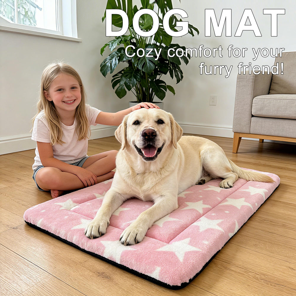 Pobopobo dog bed mat lightweight for travel and storage.
