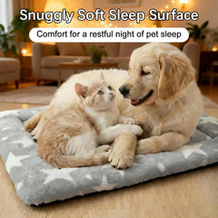 Pobopobo dog bed mat is machine-washable for easy cleaning.