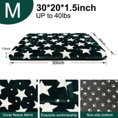 Pobopobo dog bed mat is machine-washable for quick easy cleaning.