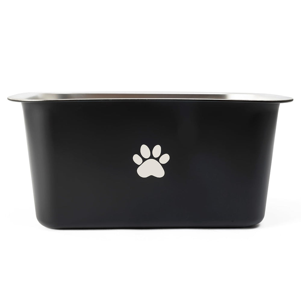 Podinor 2.5-gallon water bowl for outdoors with high capacity for large dogs.