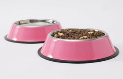 Podinor stackable stainless steel bowls shown for compact storage.