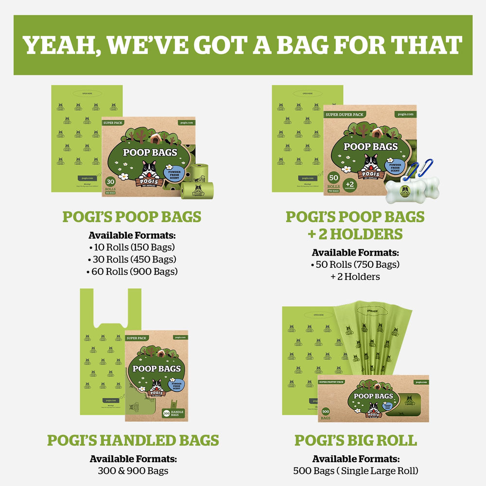 Pogi's 300-count box offers long-term supply for households and groups.
