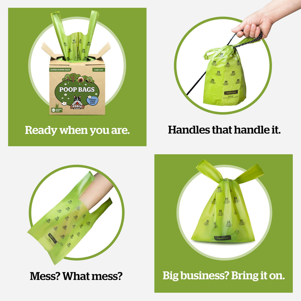 Ideal for large dogs with ample bag space.