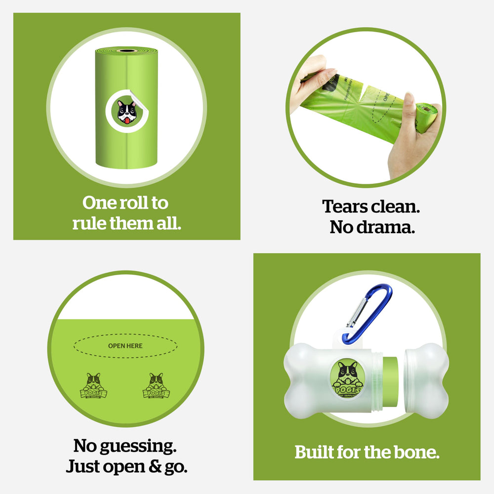 Pogi's plant-based packaging supports eco-friendly waste disposal
