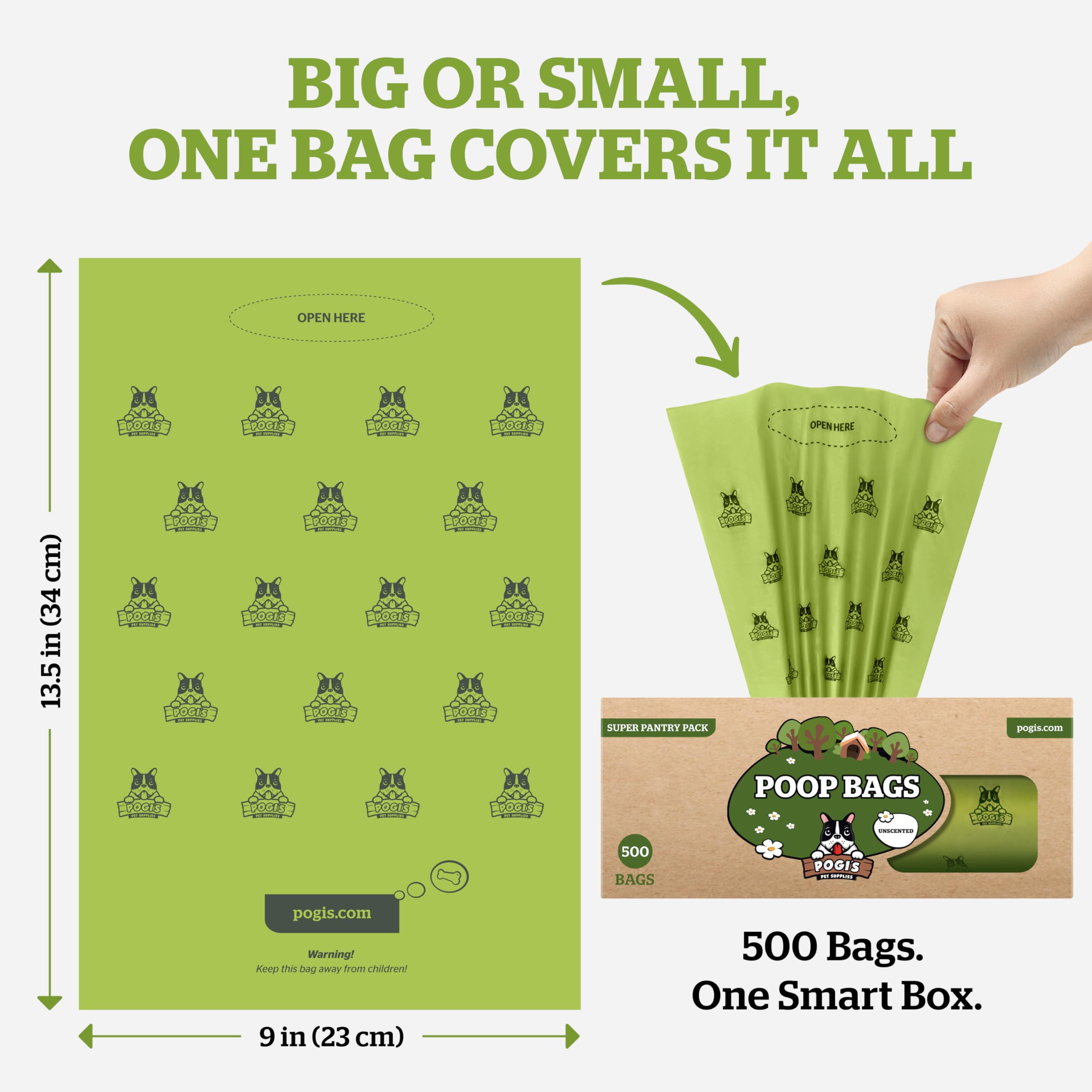 Pogi's Poop Bags recyclable packaging supports eco friendly choices