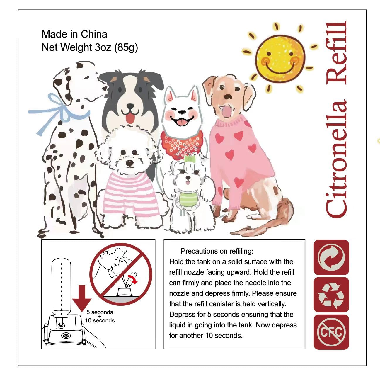 POIIOPY humane formula keeps pets safe during training sessions