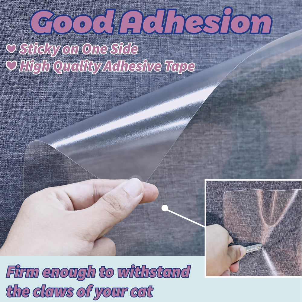 Polamg quick-install tape with easy tear-off for fast setup