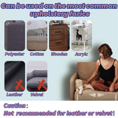Polamg thickest sheet guards furniture against playful kittens effectively