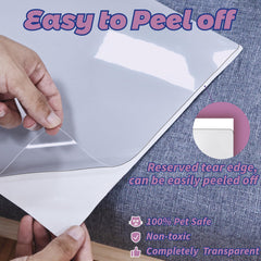 Polamg transparent odorless protector vanishes on couches without residue
