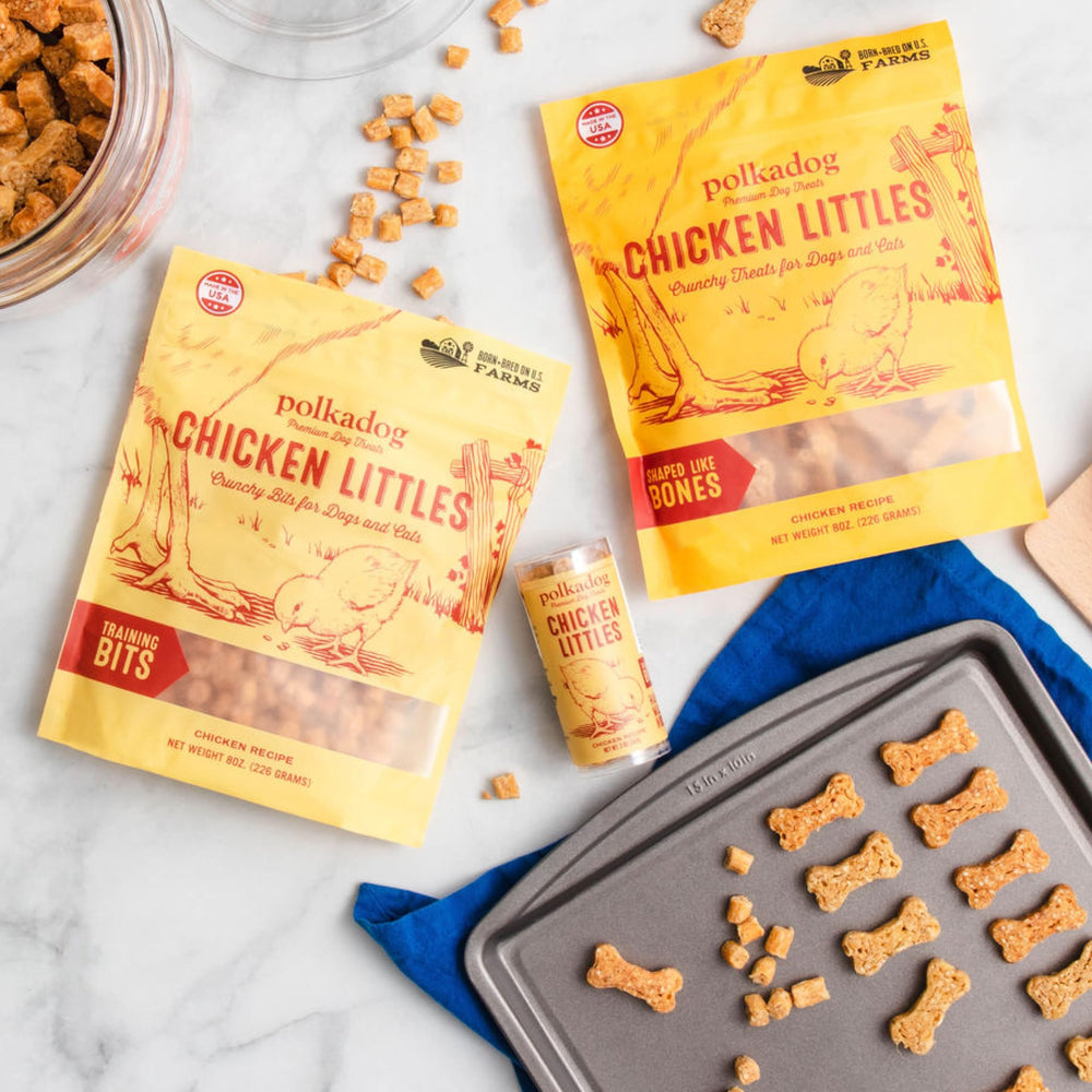 Polkadog Chicken Littles US-made kitchen and small-batch dehydration