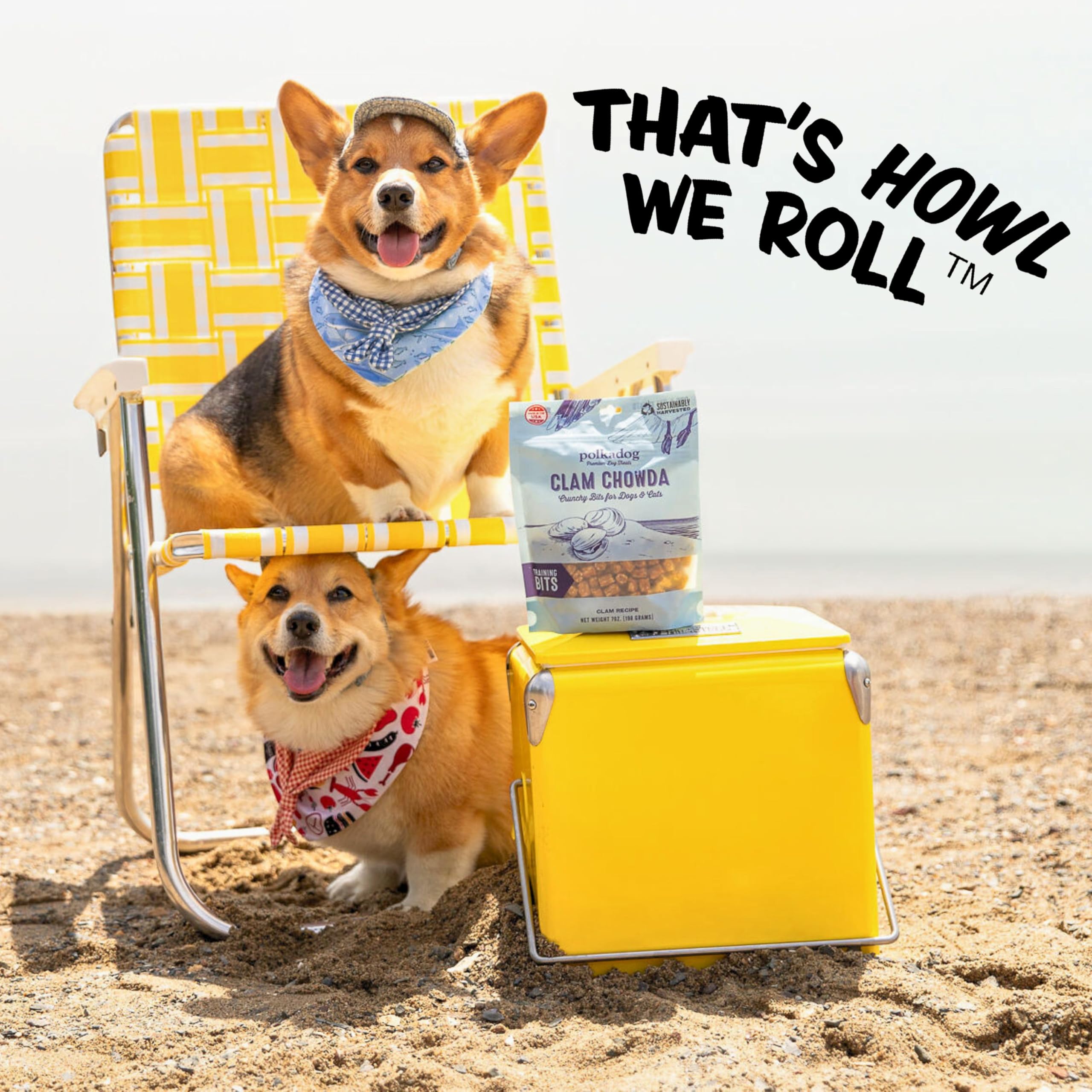 Polkadog puppy-to-senior friendly bites ideal for all life stages.