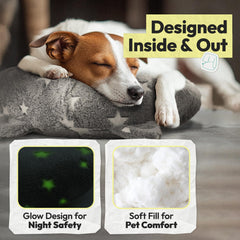 POMESEA washable dog bed pillow ready for easy cleaning