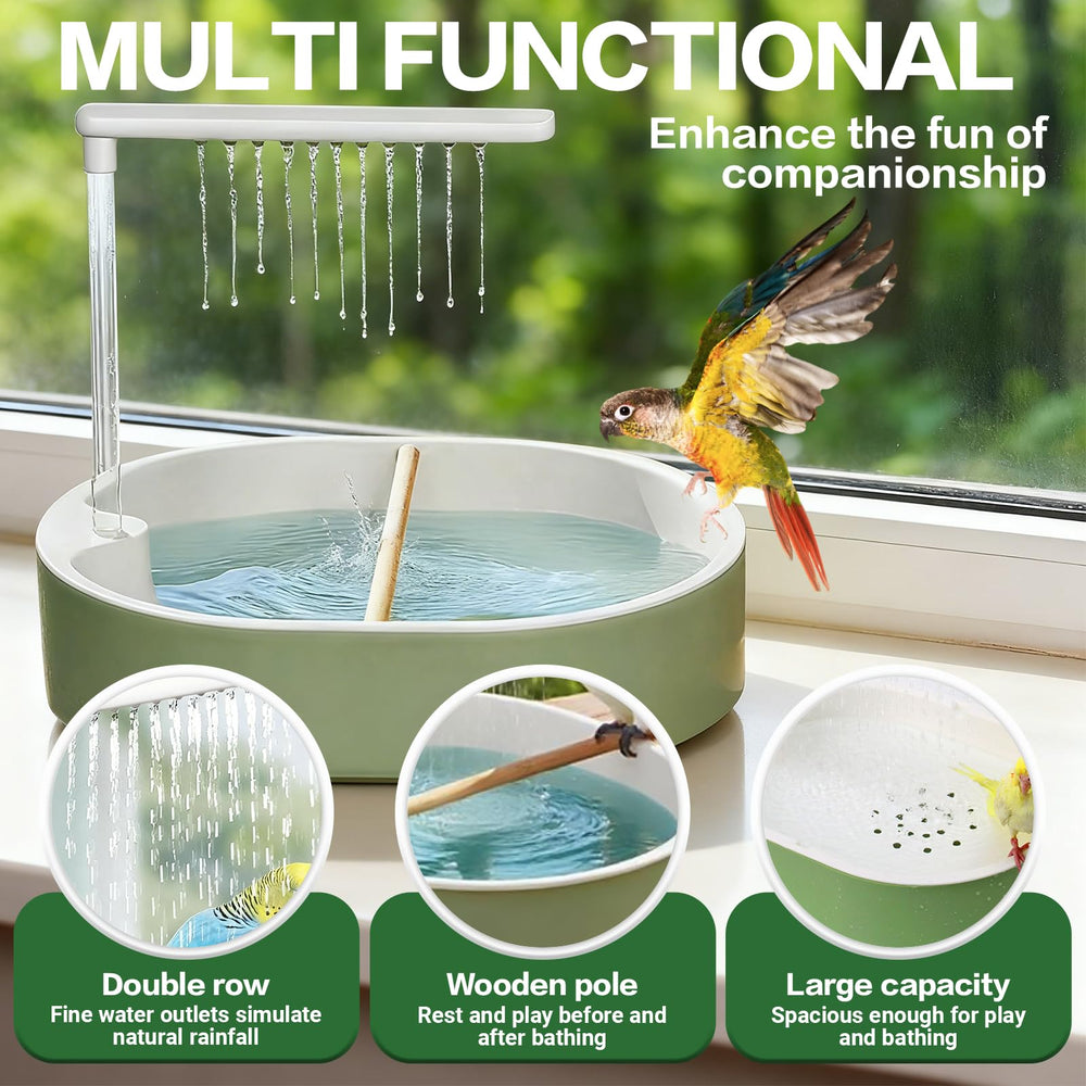 POMFAEE bird bath assembly is quick and straightforward for busy homes.