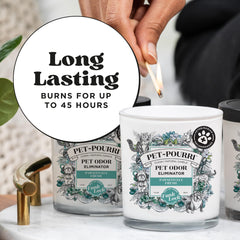 Poo-Pourri Pawsitively Fresh candle fragrance notes pineapple jasmine pear
