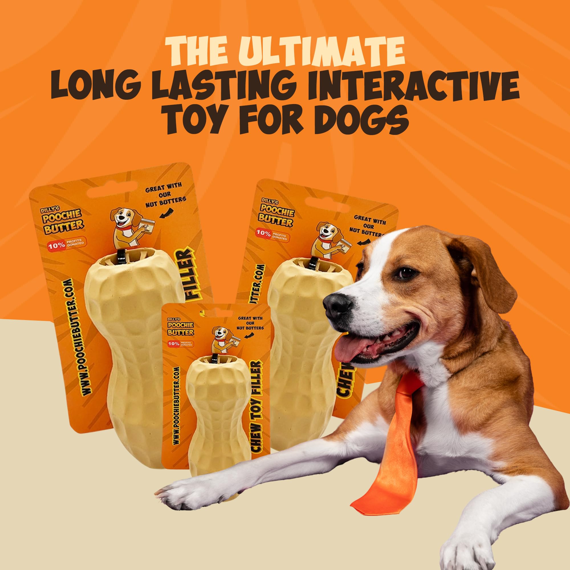 Poochie Butter freezer-friendly toy works with frozen fillings for cool sessions