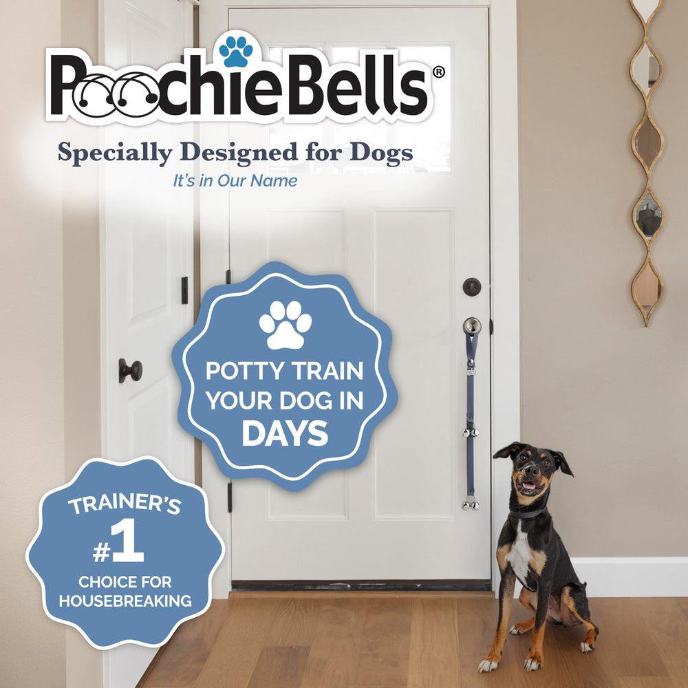 Handmade in USA by PoochieBells showcasing craftsmanship