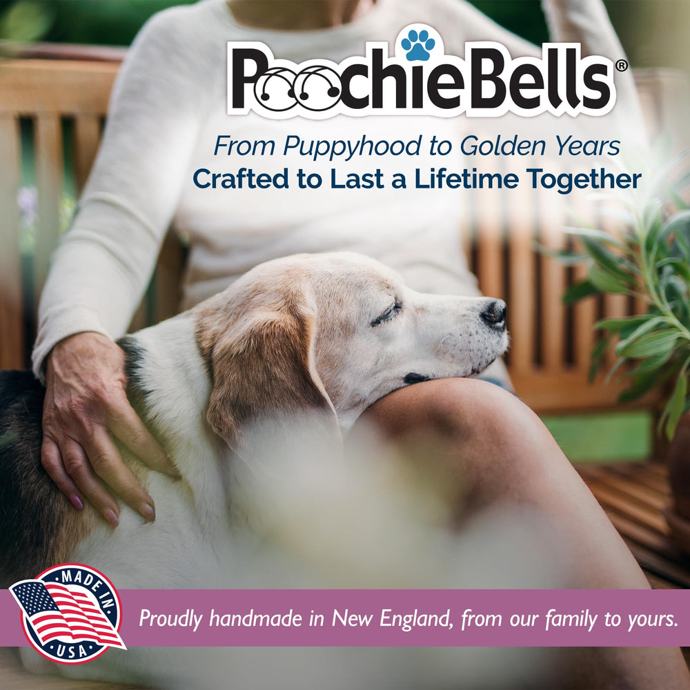 PoochieBells fits multi-dog homes for synchronized potty signaling.