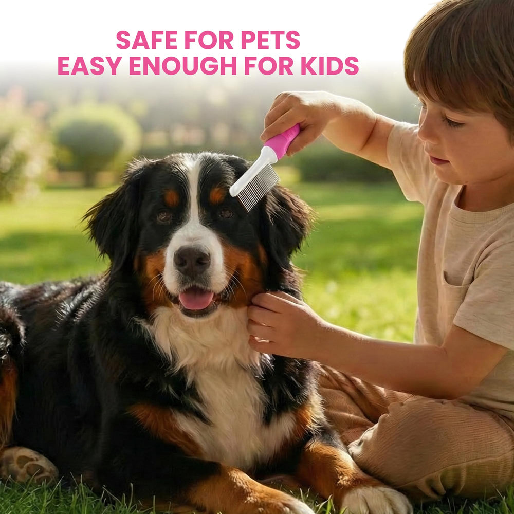 POODLIE 2-in-1 detangler tool ideal for DIY pet grooming.