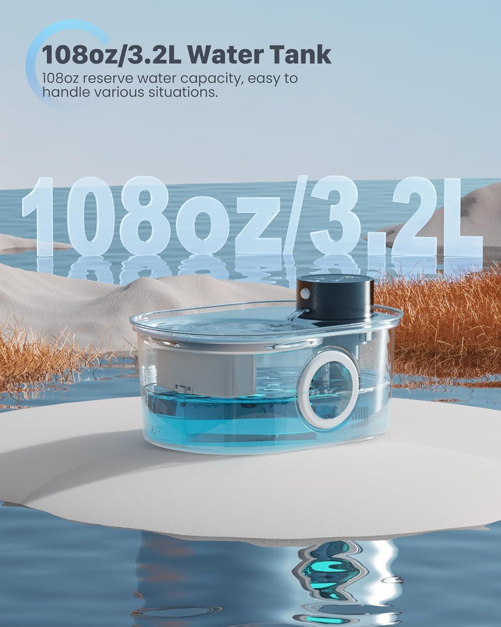 POOEKEN filter cap ready to purify drinking water