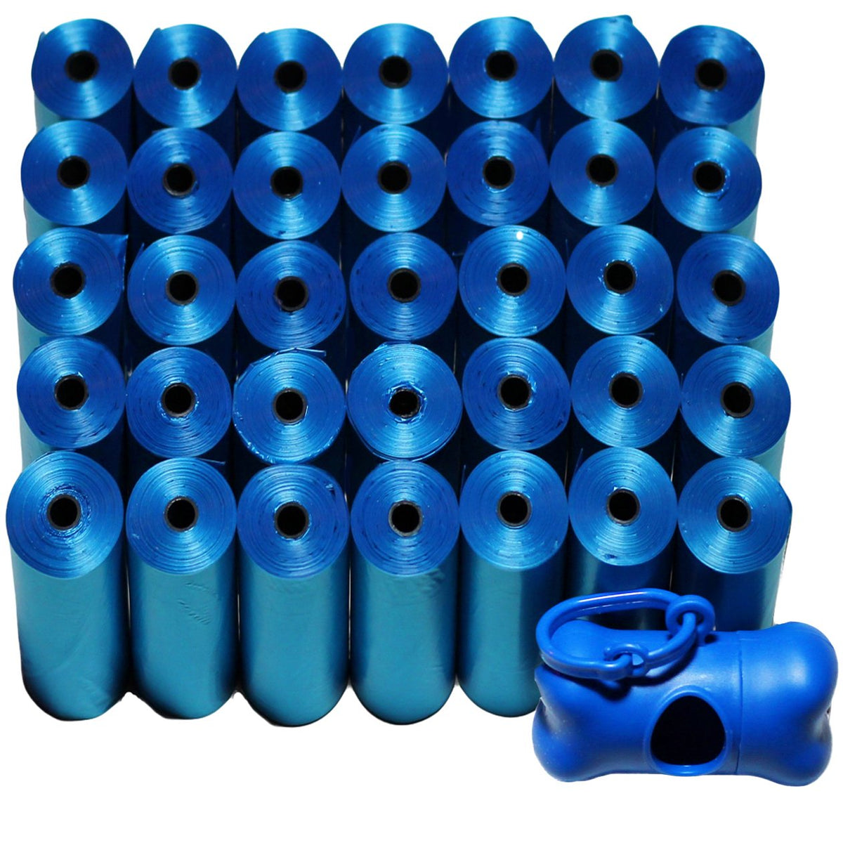 Poop Bag Shop blue 700-count bags packaging for easy purchase