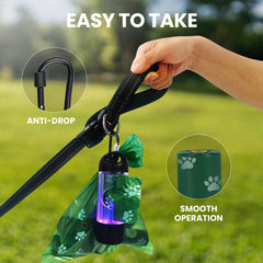 Poop Mate USB-C rechargeable battery for long outings