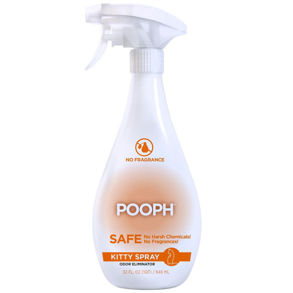 POOPH Kitty Odor Eliminator bottle for fragrance-free odor control in the home