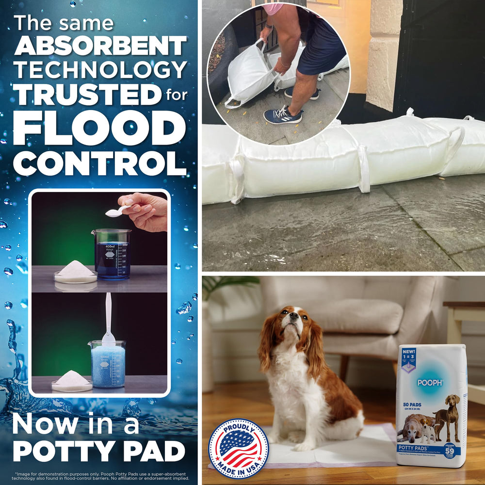 POOPH 25 disposable pads for quick cleanup and daily use.