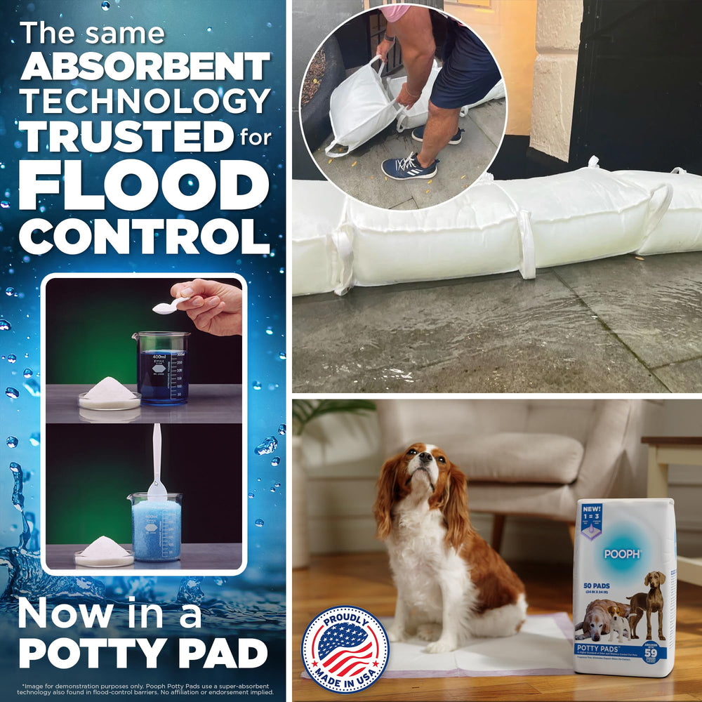 POOPH Potty Pads support senior dogs and housebound pets at home.
