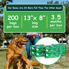 Poopy Pouch odor-lock bags help keep areas fresh