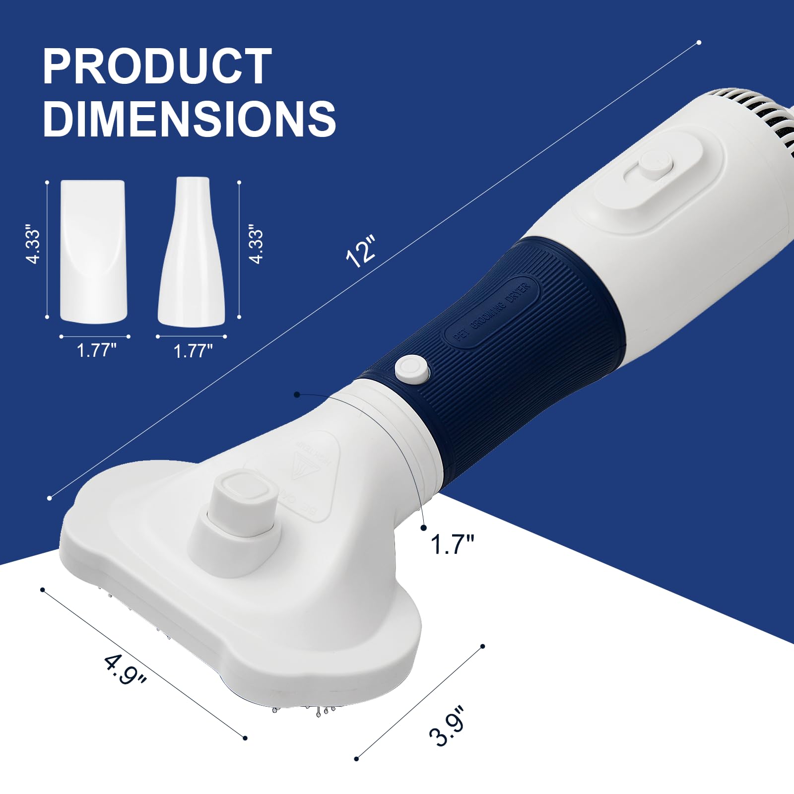 POPET ergonomic and travel-friendly design for home or on-the-go grooming
