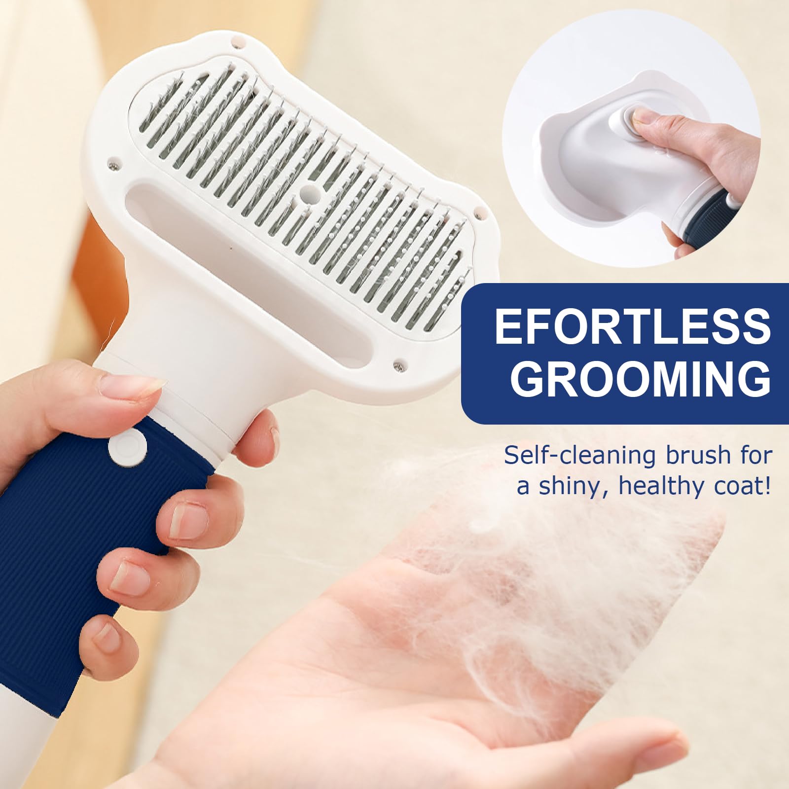 POPET removable filter and sponge for simple maintenance and longevity