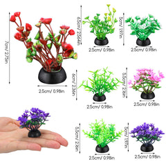 POPETPOP artificial aquarium plants create shaded areas where betta or small fish can feel secure.
