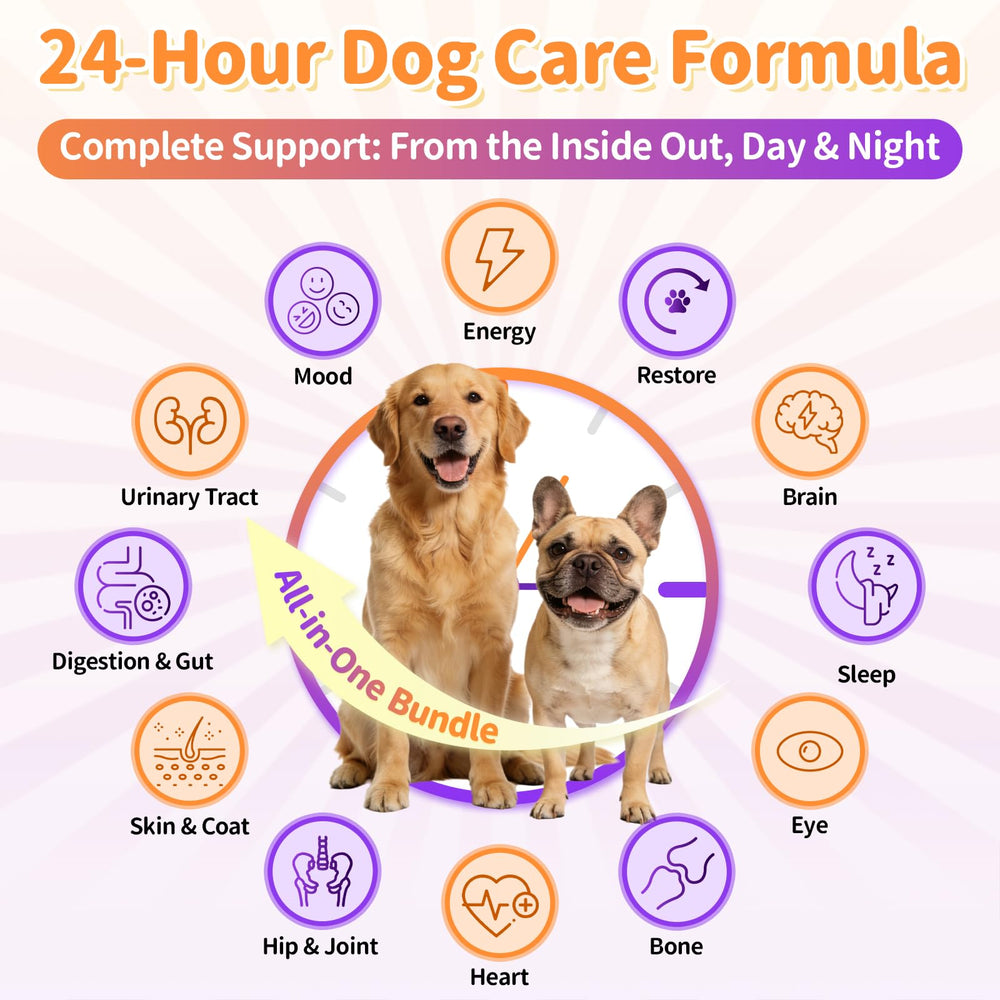 Poppaw Day formula meal topper blends smoothly with kibble for daytime energy