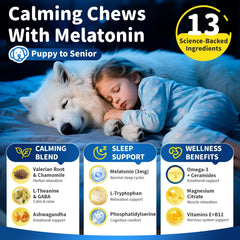 POPPAW bacon-flavored calming chews encourage relaxed behavior at home