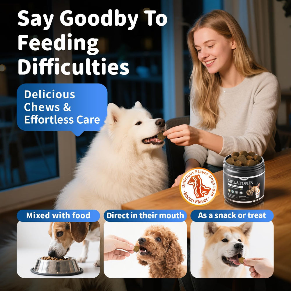 POPPAW fireworks-stress chews help dogs stay calm during loud events