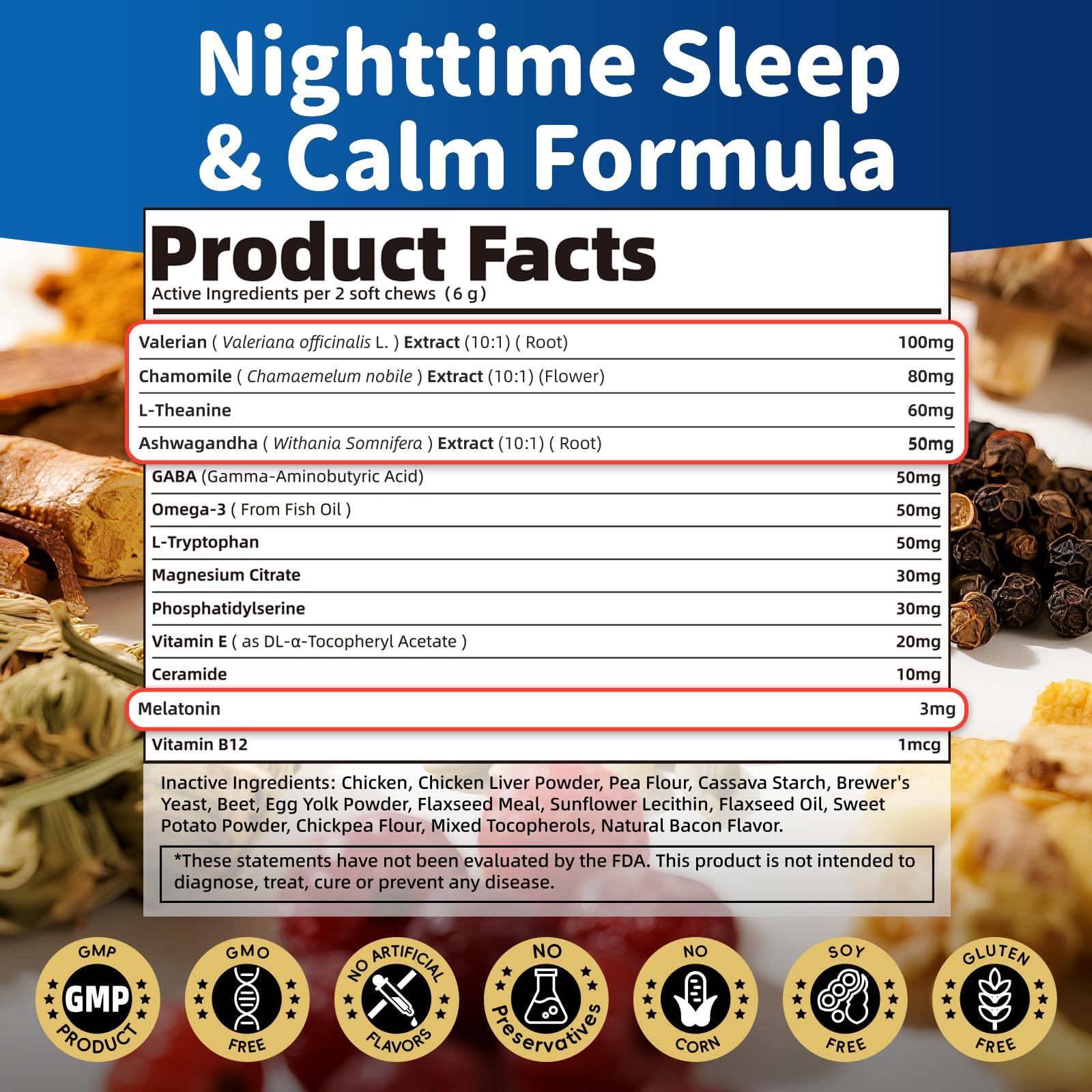 POPPAW night routine chews aid restful nights without grogginess