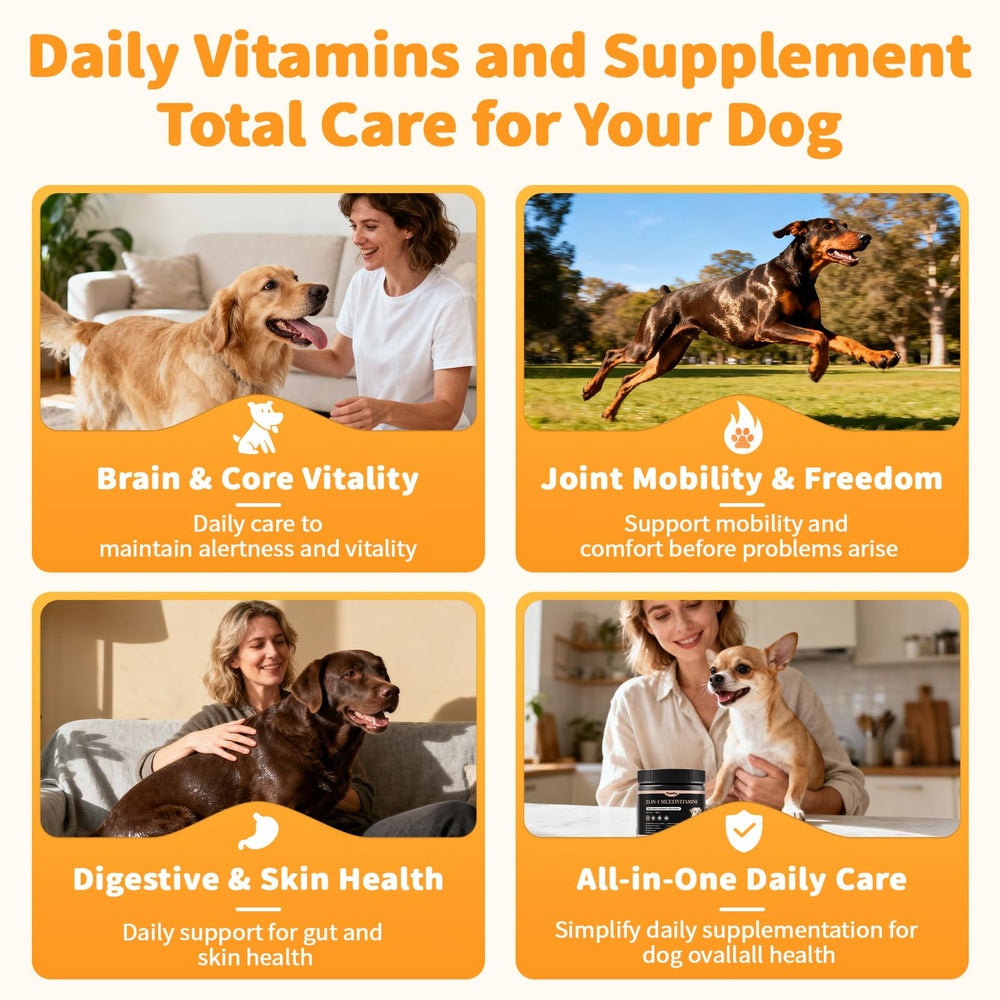POPPAW joint-support blend with glucosamine and MSM for flexible movement