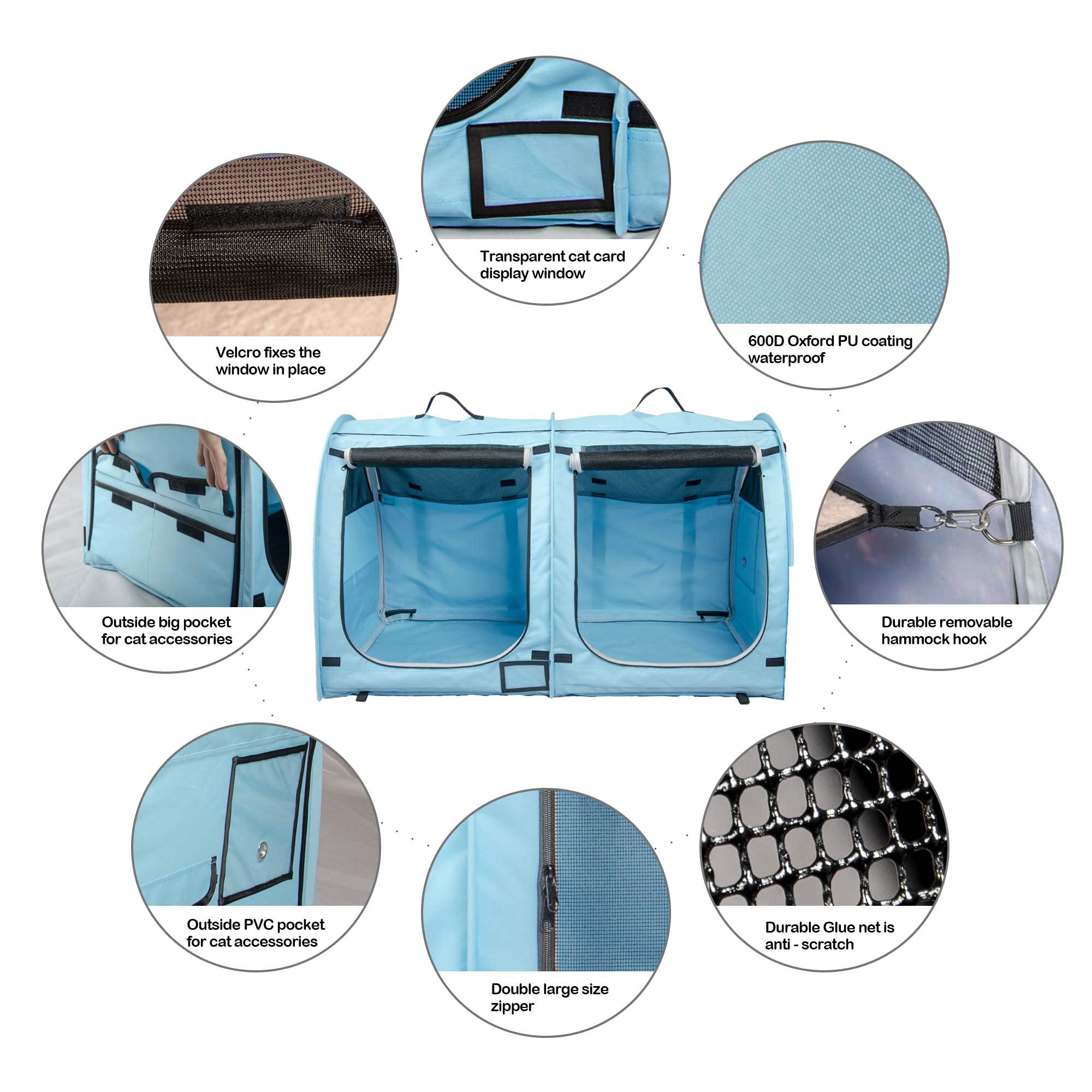 Porayhut Mispace foldable litter box simplifies at-home pet care.