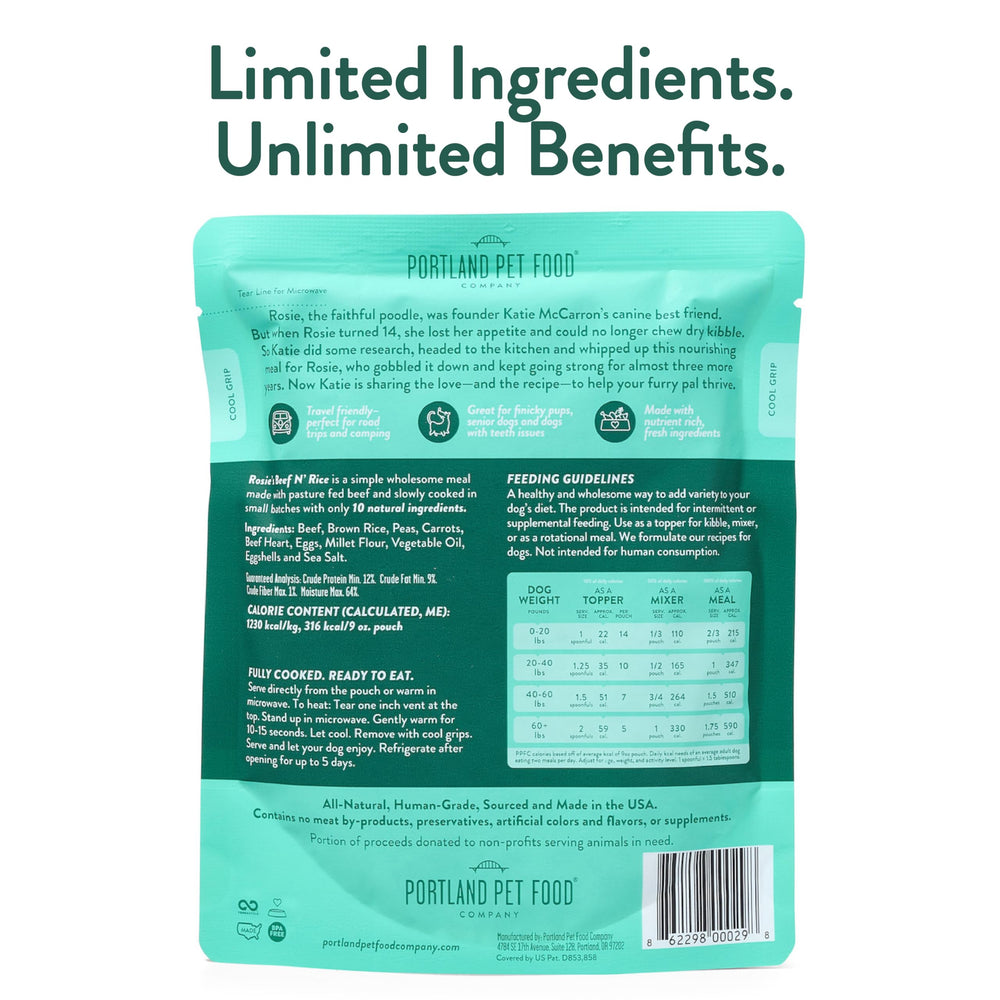 Gluten-free recipe supports dogs with dietary sensitivities.