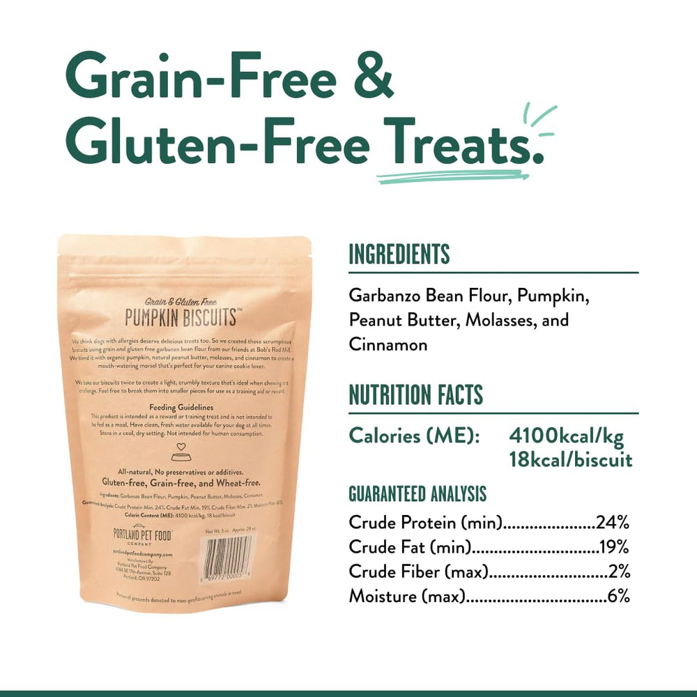 Grain-free Portland treats without dairy, chicken, or artificial colors