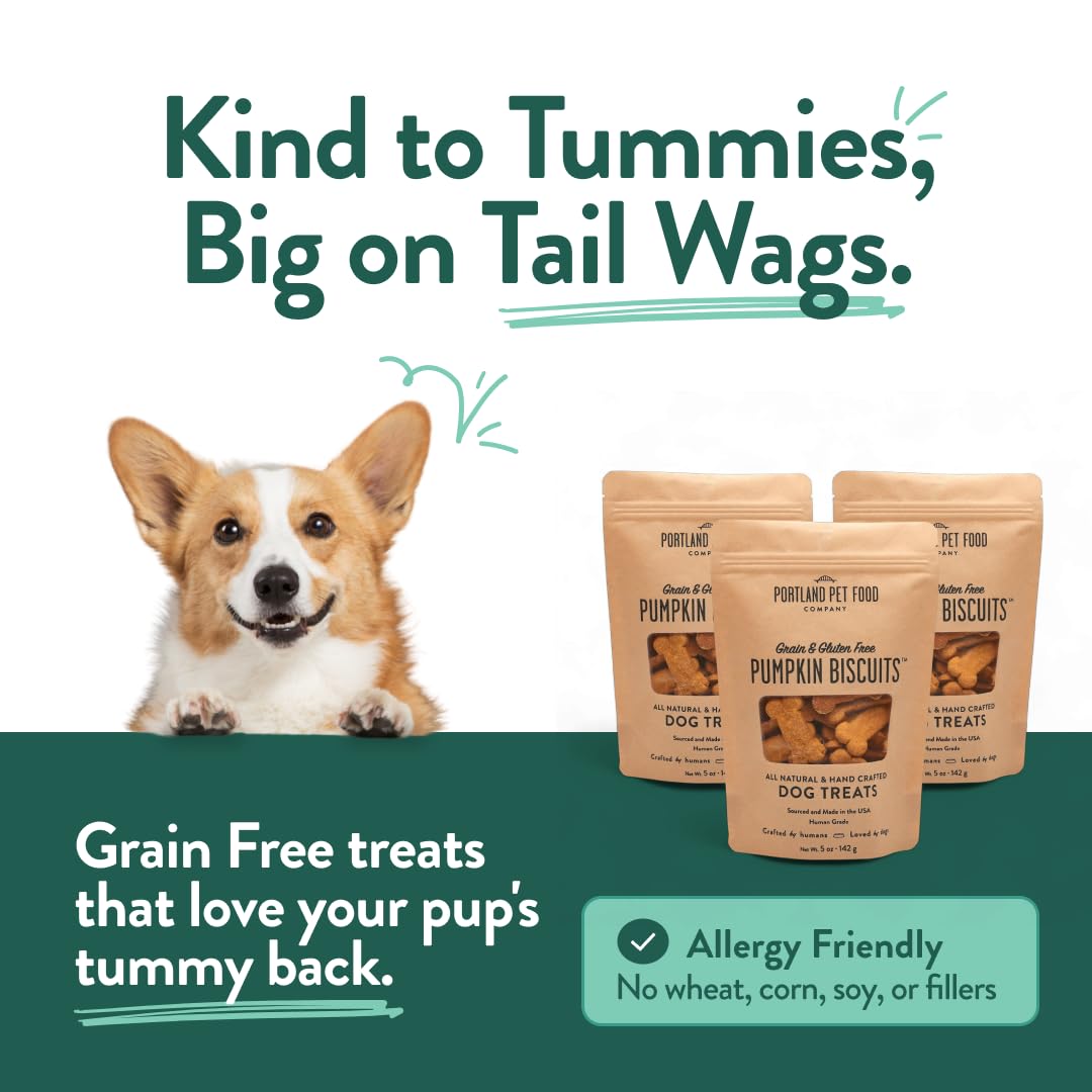 Training-ready Portland treats with grain-free formula for all sizes