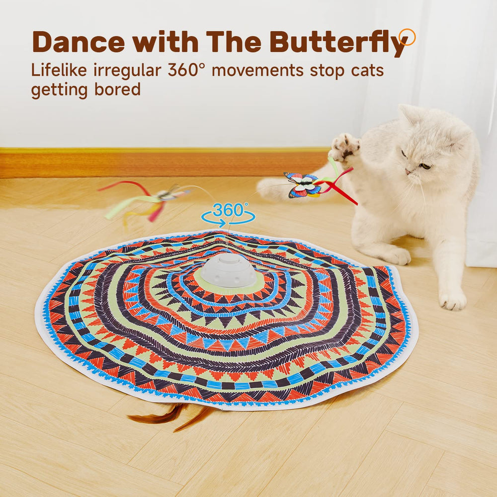 Potaroma automatic motion keeps cats entertained while away