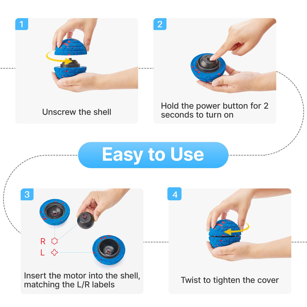 Potaroma dog ball toy designed for indoor and outdoor play.