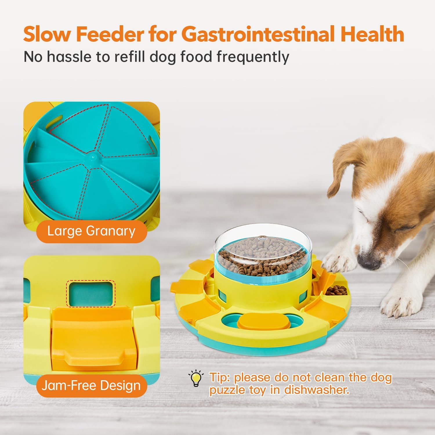 Potaroma dog puzzle toy made from durable safe PP materials