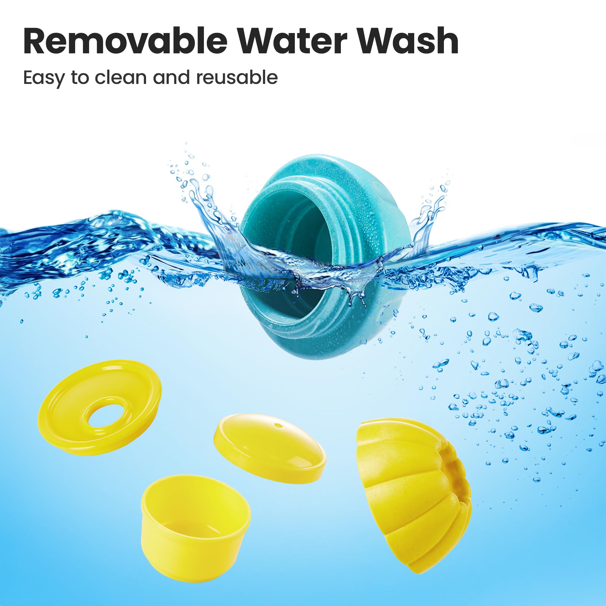Potaroma easy-clean-removable-compartment makes refilling quick