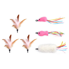 Potaroma feather refill for Hide and Seek toy, adds natural play and stimulation.