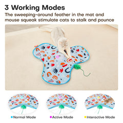 Potaroma hide-seek toy floral cover design enhances visual appeal during play.