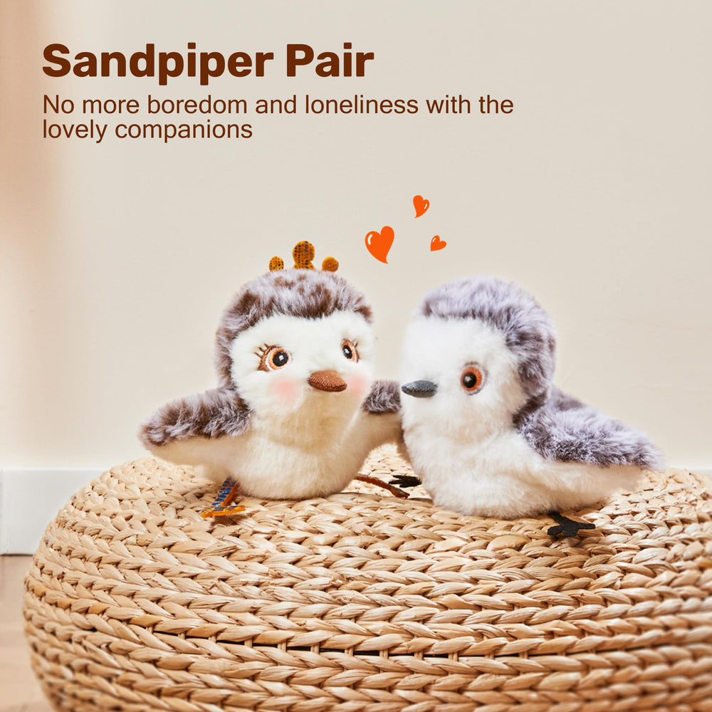 Potaroma realistic sandpiper design keeps cats engaged and active