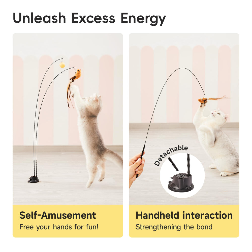 Potaroma self-play mode keeps cats engaged and mentally active