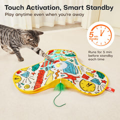 Potaroma smart motion sensor provides three modes for adjustable play intensity.